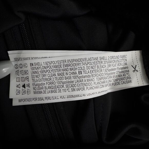 Forever 21 Velvet Sleeveless Romper Womens Small Black Choker Lace Back Party - Picture 16 of 16